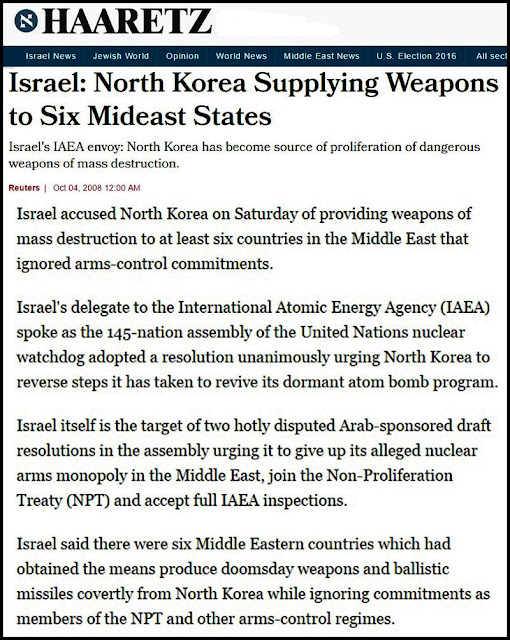 Haaretz Israel NK Supplying