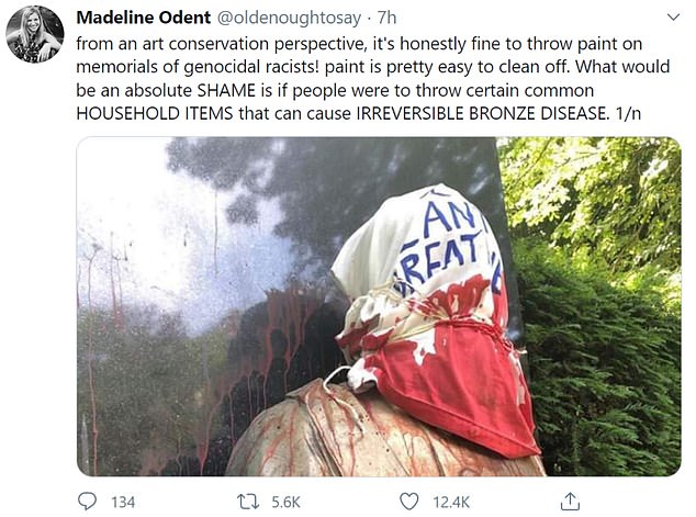 Curator invites Antifa to visit her Museum to destroy Racist UK Statues 2 29443060 8405899 image a 1 1591785972740