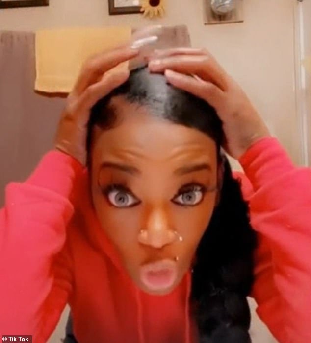 38932628 9238843 Stuck this way Tessica said she had washed her hair 15 times to a 2 1612880501226