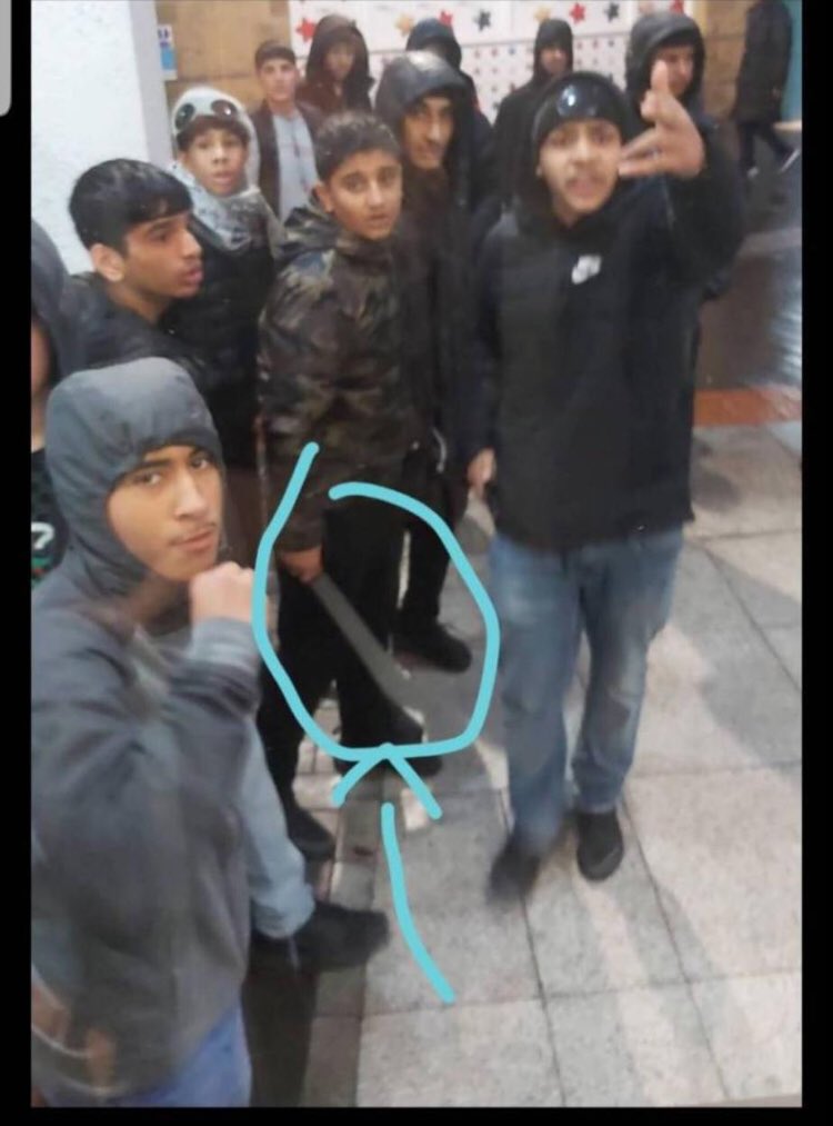 birmingham cinema machete youths