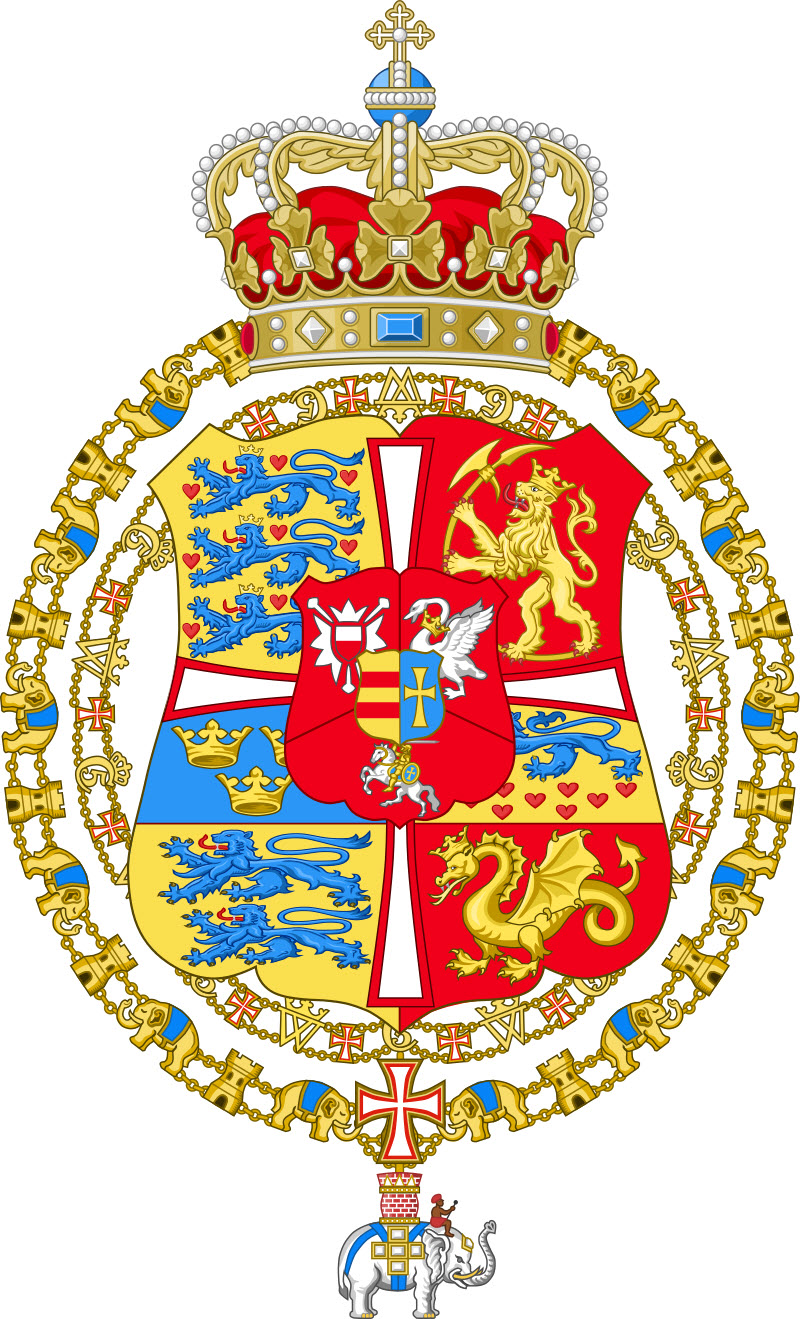 17 century coat of arms of denmark