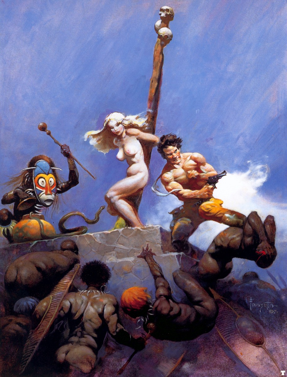 frank frazetta desperation