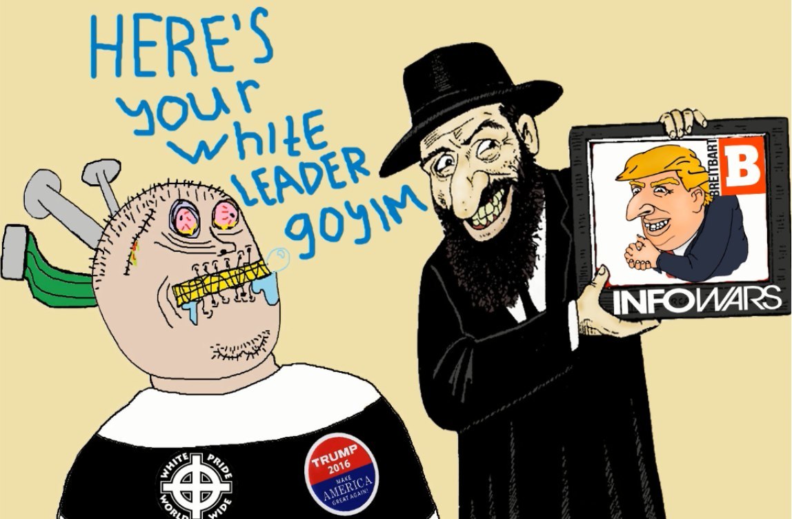 trump the goyim saviour