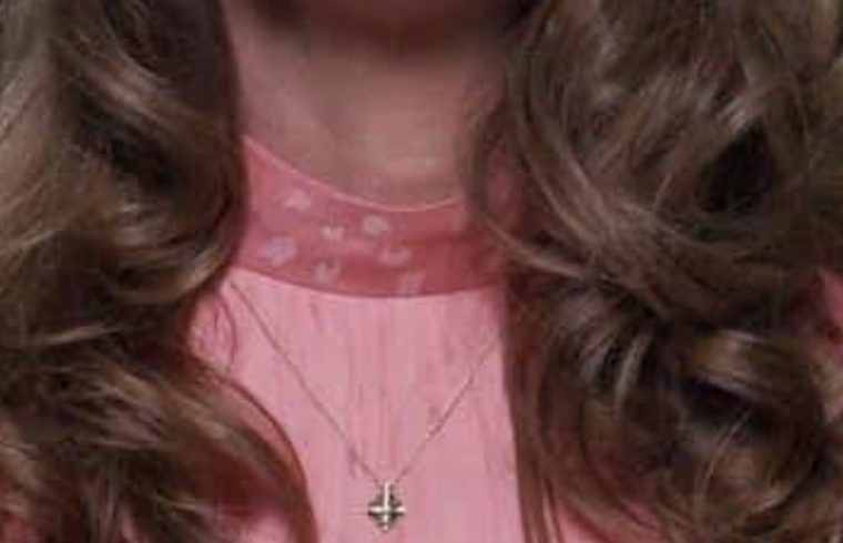 melinda gates upside down cross 2
