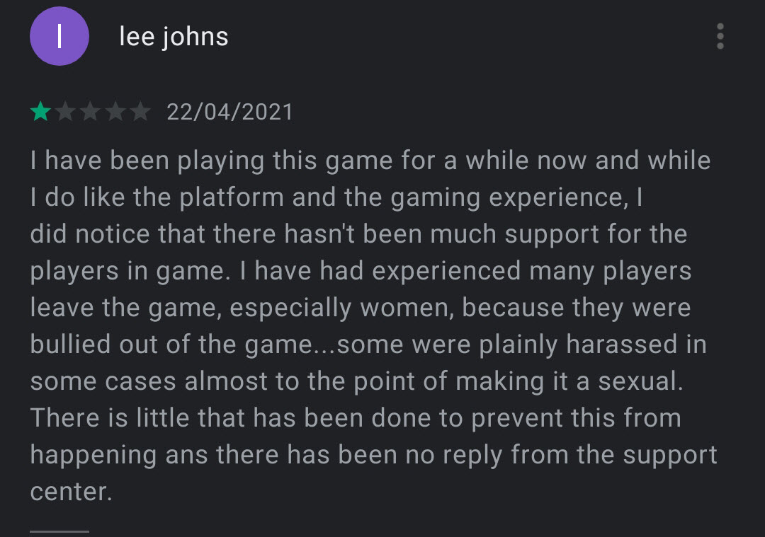 sos play store review