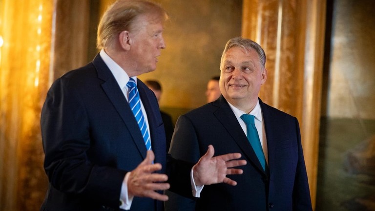 trump and orban 2024