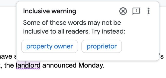 google inclusive words 1