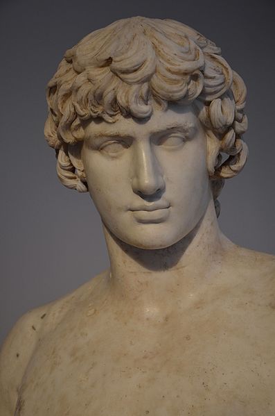 The bust of Antinous the boy lover of Roman Emperor Hadrian is what James Alefantis uses as his Instagram profile picture.