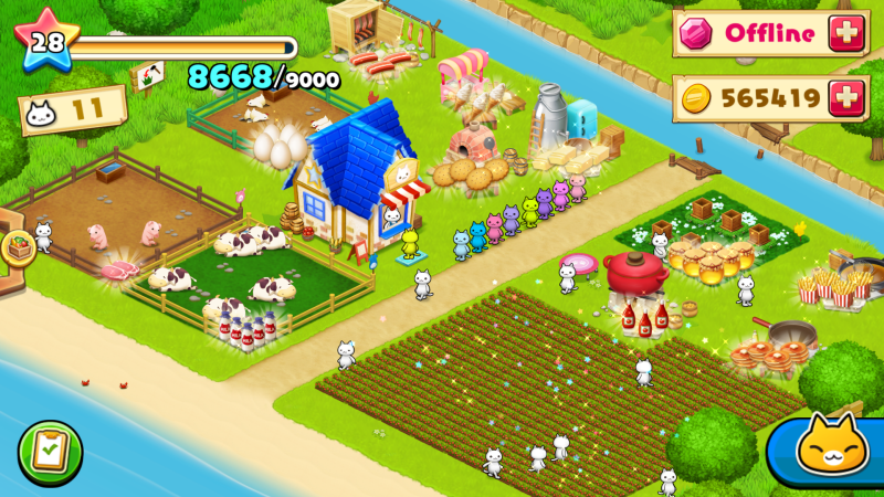 Meow Meow Star Acres Review and Coins Trick 7 Star Acres Everything Done with the click of a B