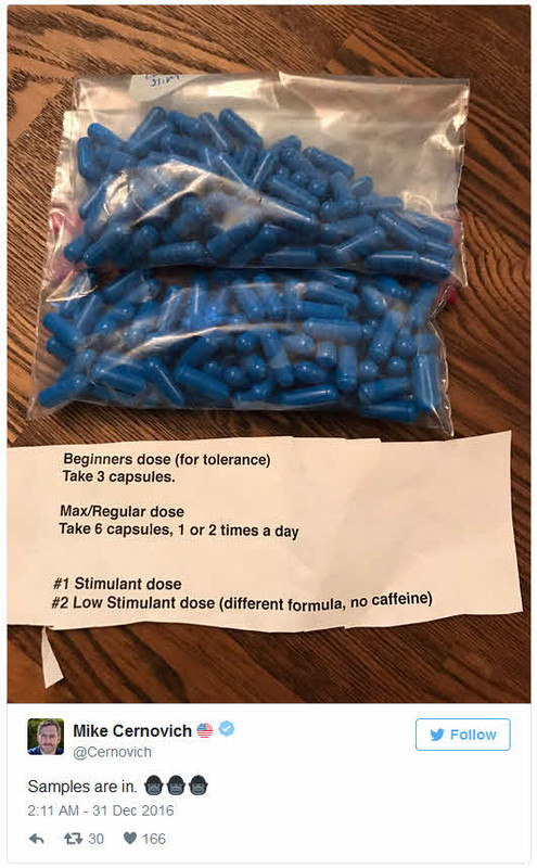 mike blue pills