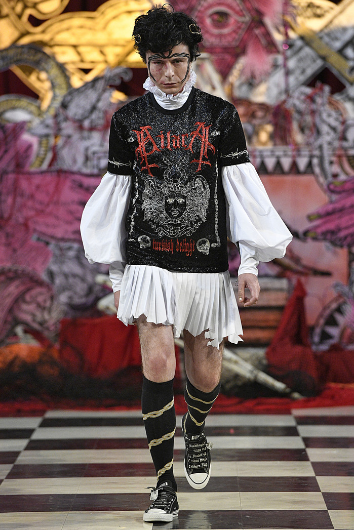 London Catholic Church Hosts Illuminati SATANIST Fashion Parade 26