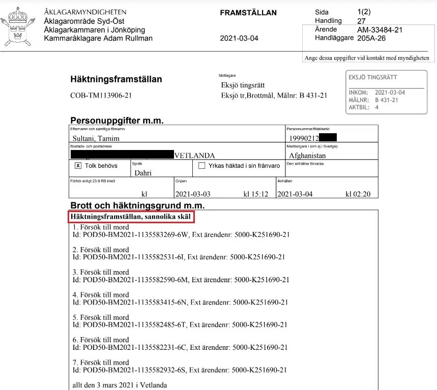 Tamim Sultani Vetlanda file