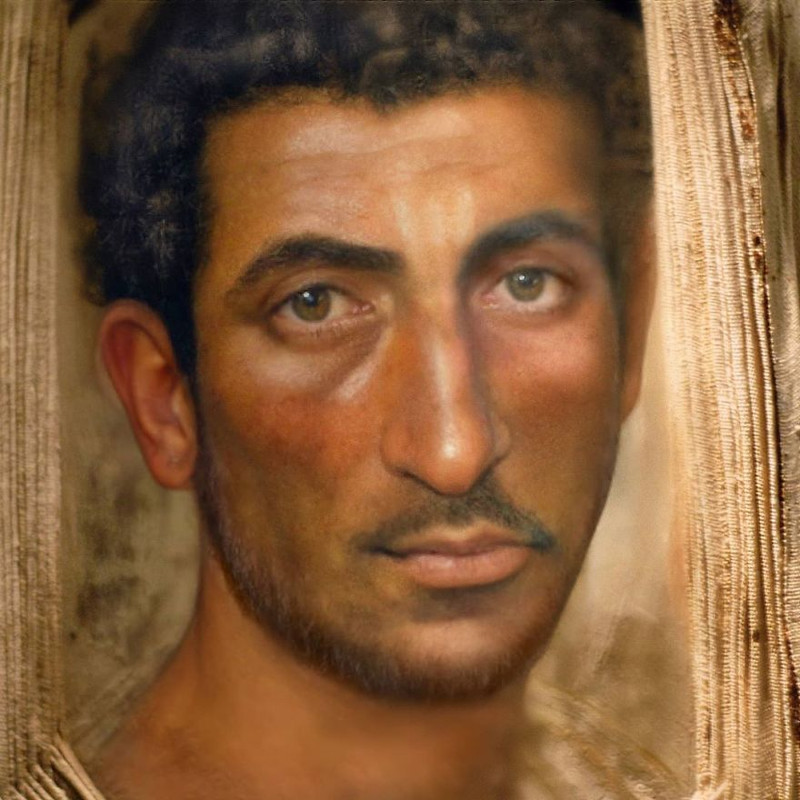 This digital artist is restoring the appearance of legendary characters from the past 5ef98cc7eeea7