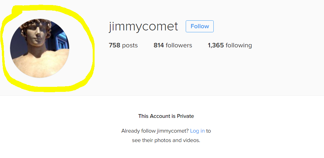 We’ll see if he Alefantis changes this Instagram profile picture. As it raises yet more questions about him.