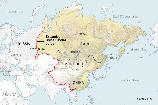 Obama regime new border plan for Russia-China