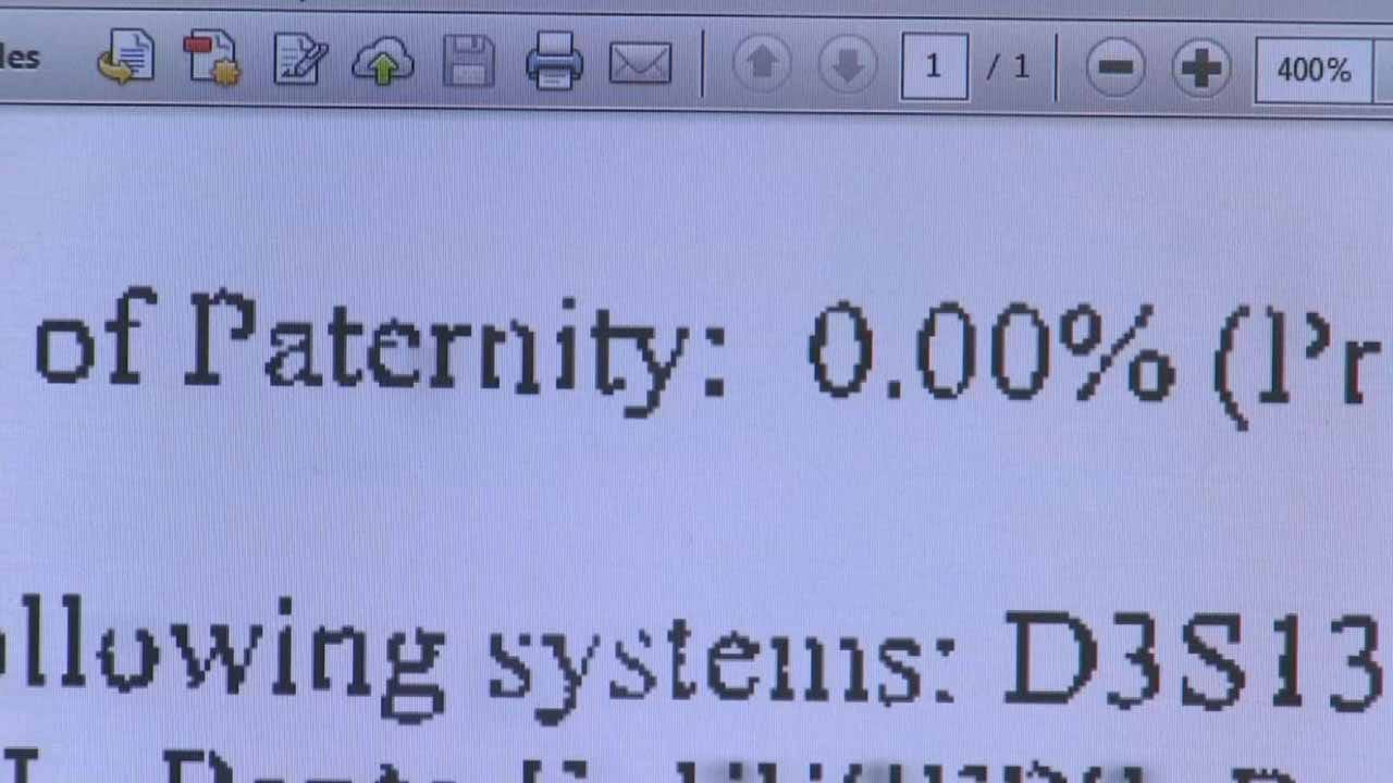OK Man Child Support DNA test