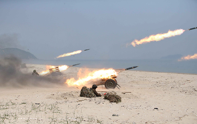 North Korea holds military drill near South Korea simulating capture 2 1