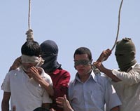 Gay teenage Iranian boys hanging image