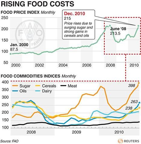Food prices rocket by 50% as global hunger epidemic causes riots and famines 2 article 1350009 0CE326B0000005DC