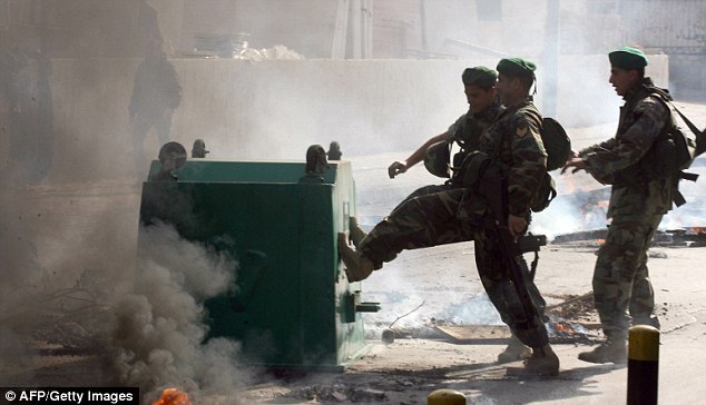 Egypt and Lebanon protests: Thousands clash with police on streets 11 article 1350459 0CE6F6B5000005DC