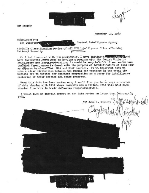 Secret memo shows JFK demanded UFO files 10 days before killed 2 article 1378284 0BB00D3600000578