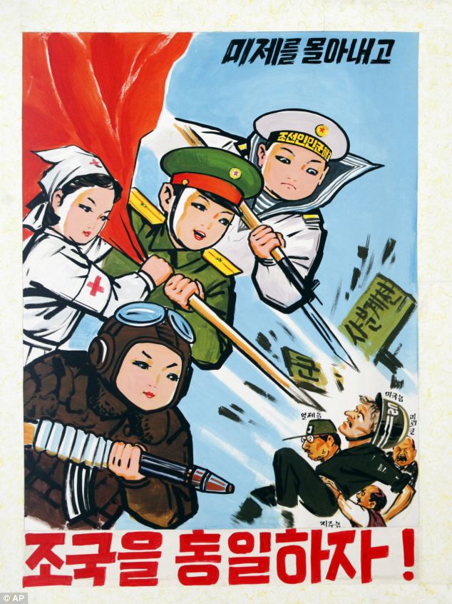 North Korean children are taught to hate America at kindergarten 2 article 2163817 13BFA8AF000005DC