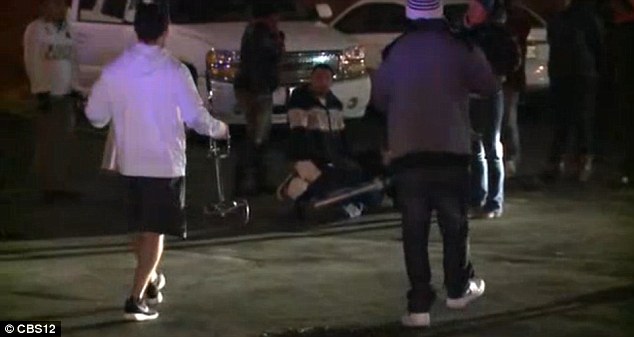 Elderly beaten with his oxygen tank and run over with his car by protesters in Ferguson 3 2389040000000578 0 image 12 1417044135754