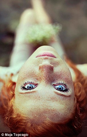2AE2BDCB00000578 3176475 The models wear barely any makeup in order to let their freckles a 19 1438071245324