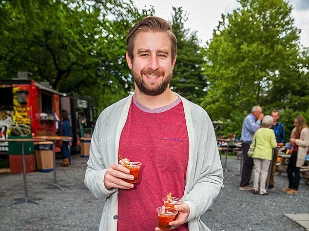 One more claim: Lahren also spoke about the death of DNC worker Seth Rich (above), saying his parents are keeping quiet out of fear of ending up in a 'body bag'