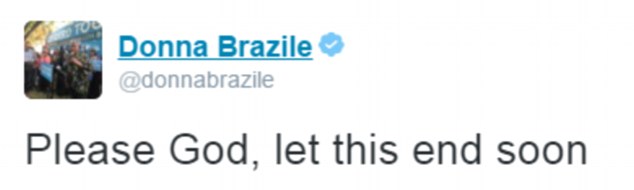 CNN Fired Donna Brazile 2 Weeks Ago, Made It Public Now After Wikileaks Revelation 2 Brazile tweeted this message around dinnertime Sunday night.