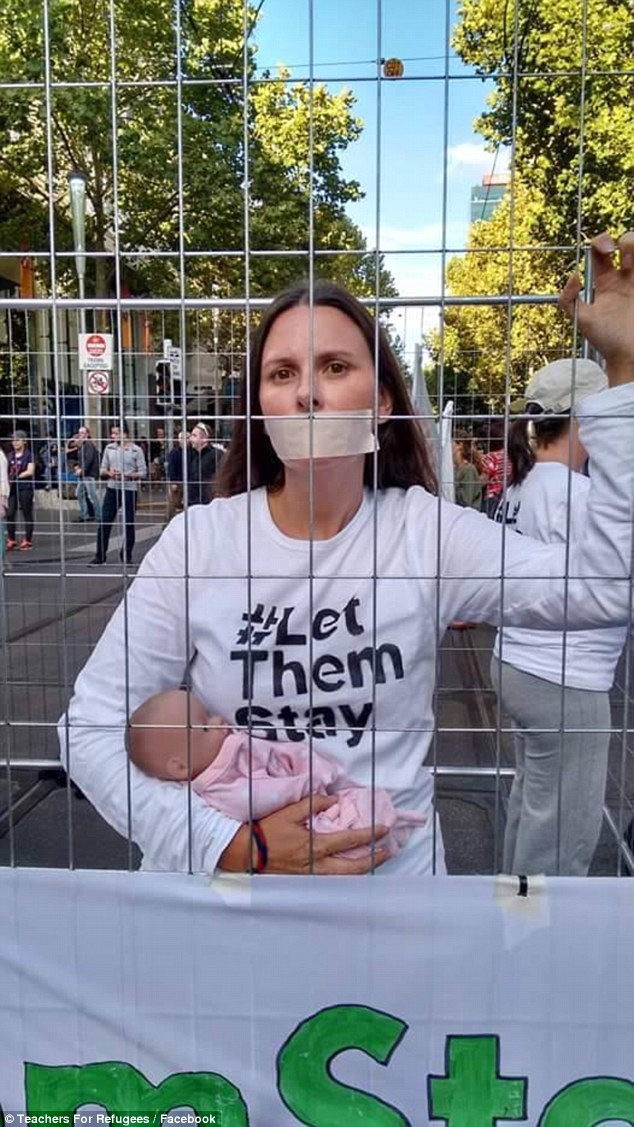Australian Teachers wear "Bring More Immigrants" t-shirts in classrooms 2 3B1D1BC200000578 4008346 image a 1 1481096961342