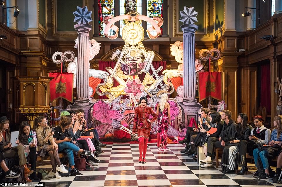 London Catholic Church Hosts Illuminati SATANIST Fashion Parade 9 4472D3D900000578 4896520 image a 47 1505761396443