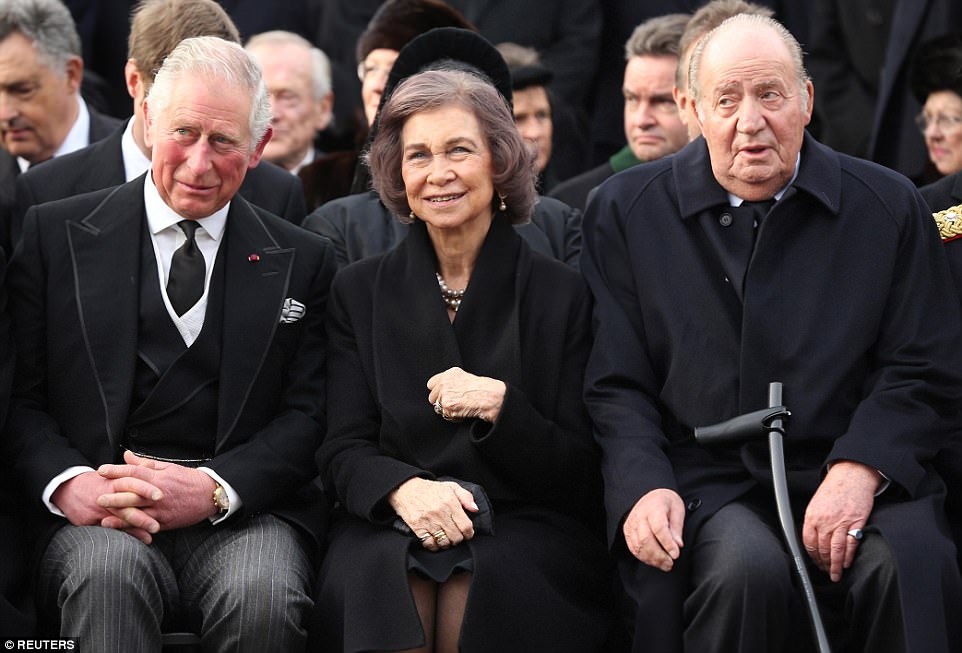 Romania mourns death of King Michael I, European royalties attend funeral 9 476077F900000578 5185873 Prince Charles Former Spanish Queen Sofia and former Spanish Kin a 8 1513451885329