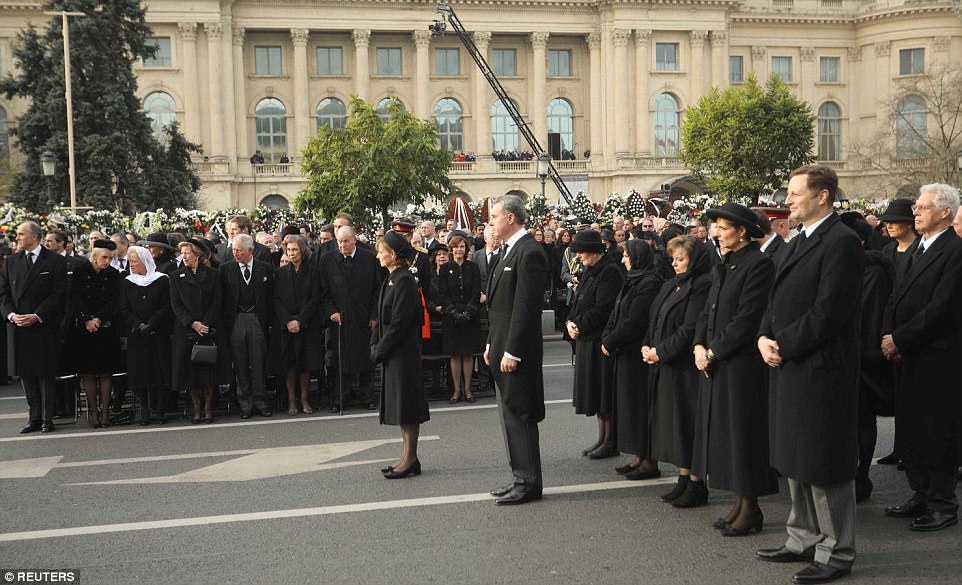 Romania mourns death of King Michael I, European royalties attend funeral 11 47608E7B00000578 5185873 Belgium s Princess Astrid and her husband Prince Lorenz Greece s a 9 1513451885381