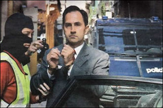 pedro varela in handcuffs