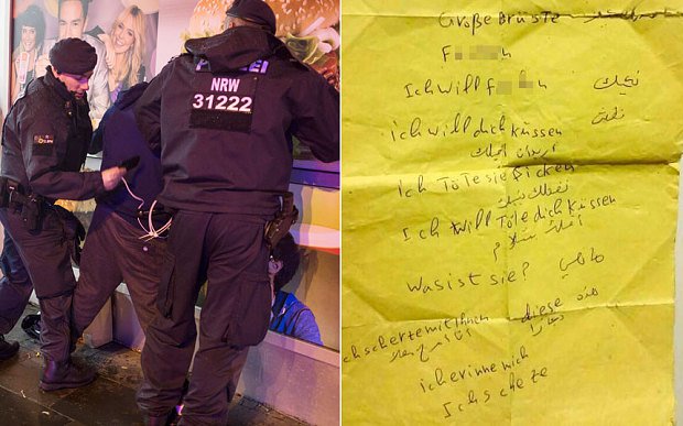 cologne polilce arrest