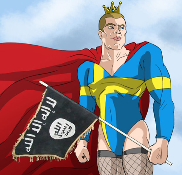 Swedish Comic Book Hero Fights Polish Nationalists with Gay Pride Flag 3 l7iAqkm