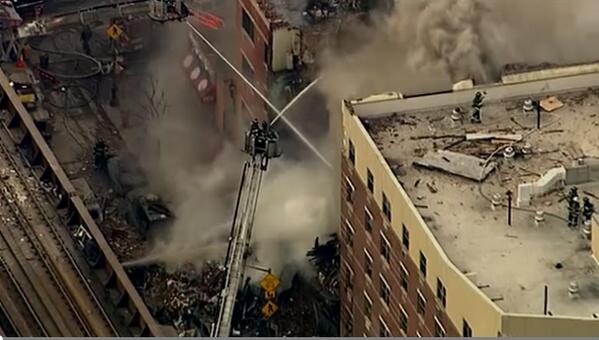7 dead after explosion causes building collapse in Upper Manhattan 2 BiiHW6OCAAEXrv1