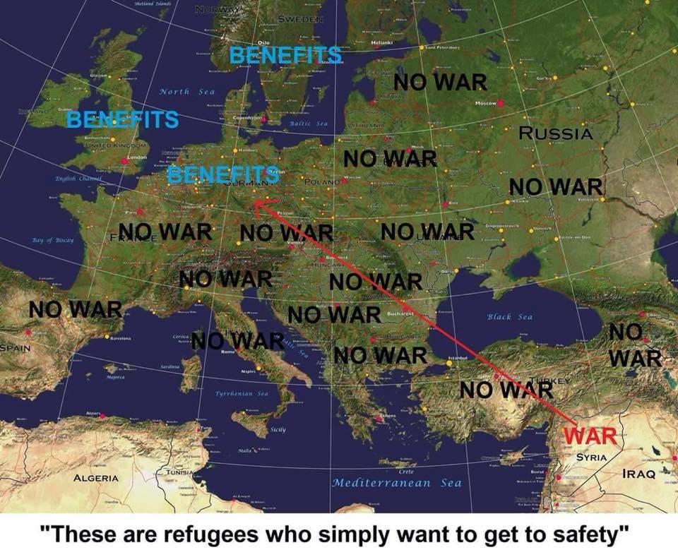 Migrant Crisis Exposed! Most of the "Refugees" are Not Even from Syria 2 COP4QnPWwAEdR98