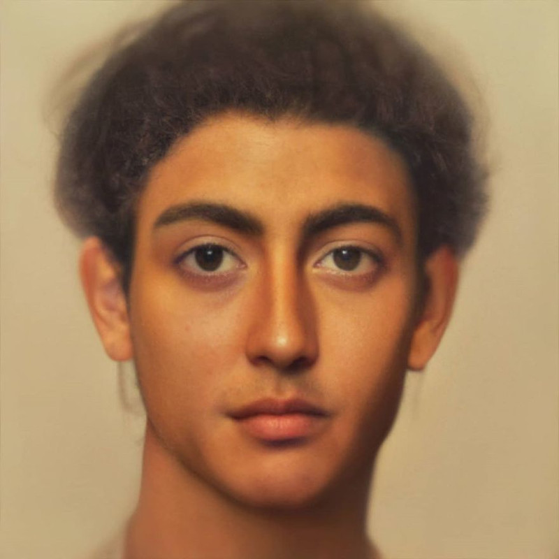 This digital artist is restoring the appearance of legendary characters from the past 5ef98cc62dfd7