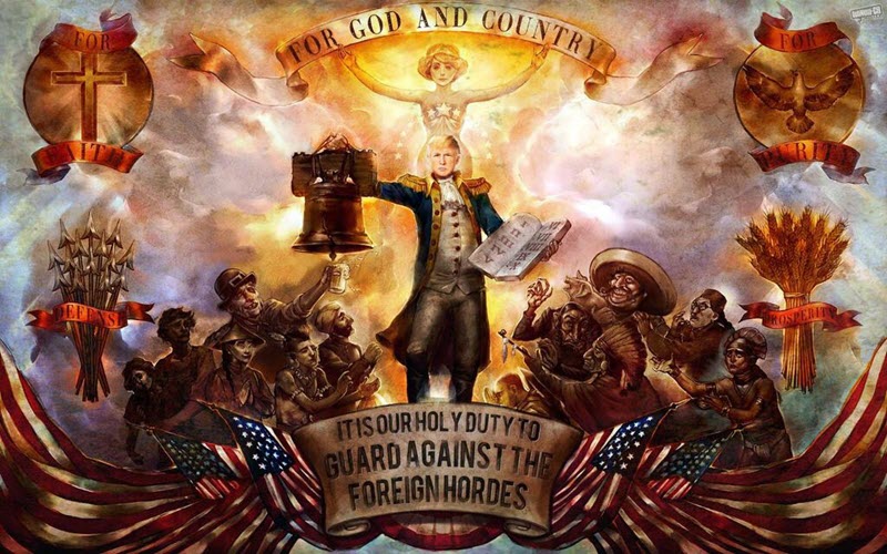 trump american constitutional god