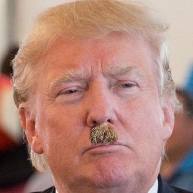 Hillary Clinton: "Trump is a Conspiracy Racist KKK Misogynist Alien From Planet Kremlin" 4 trump as hitler