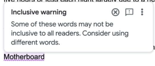 google inclusive words 2