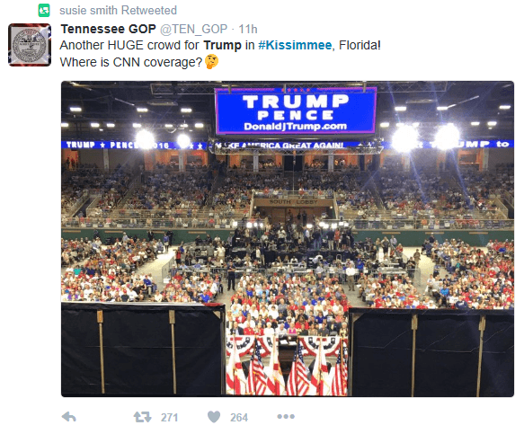 Kissimmee Trump crowd