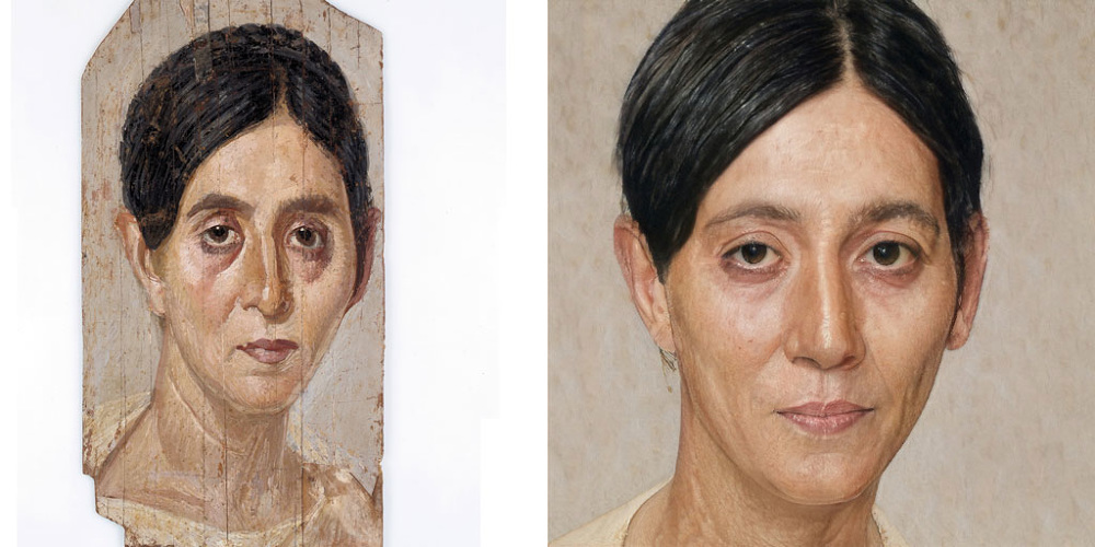 Mummy portrait Elderly woman FINAL 1000