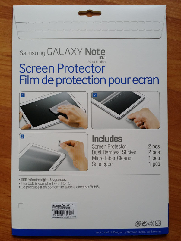 Samsung Note 2014 Screen Protector2