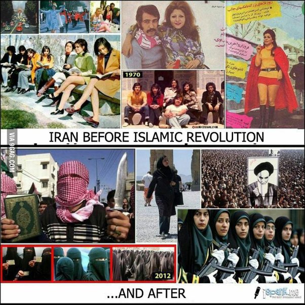 Iran Past VS Present